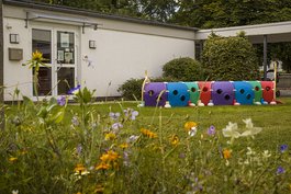 Ansicht des Einganges