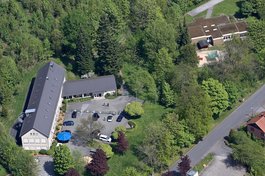 Luftbild des städtischen Kindergarten Gudenhagen